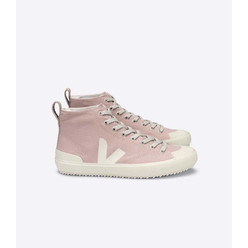 Pink Women\'s Veja NOVA HT CANVAS High Tops | AU 347RVD